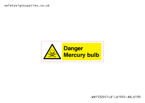 Danger Mercury bulb